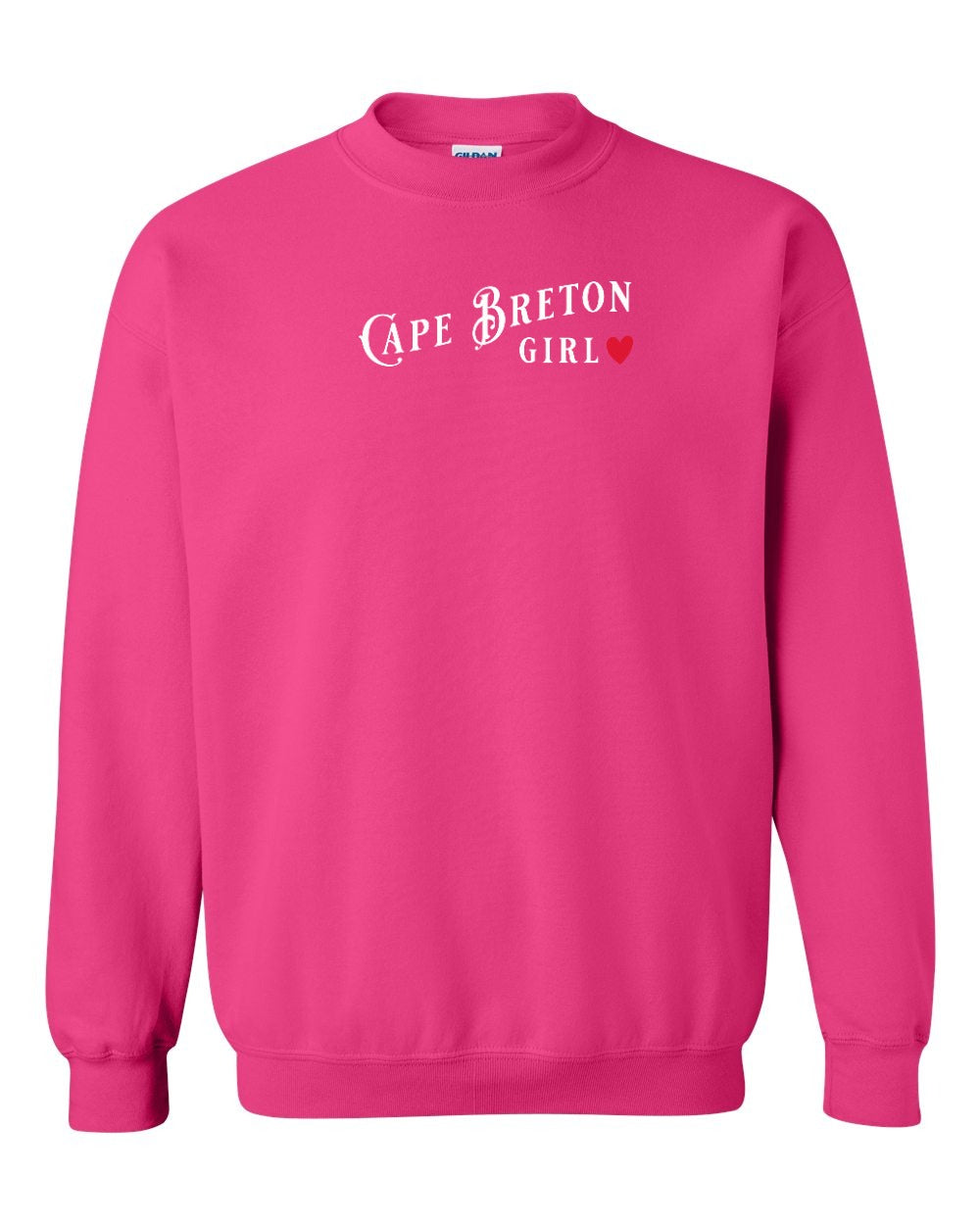 CB Girl Red Heart Crewneck Sweatshirt - Unisex