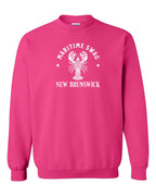 Maritime swag NB mandala white lobster Crewneck Sweatshirt - Unisex