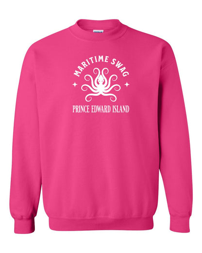 Maritime swag PEI octopus full Crewneck Sweatshirt