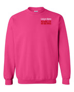 Living in Alberta Made in NB Left Chest Crewneck Sweatshirt - Unisex