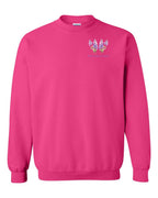 PEI Lupins Left Chest Crewneck Sweatshirt - Unisex