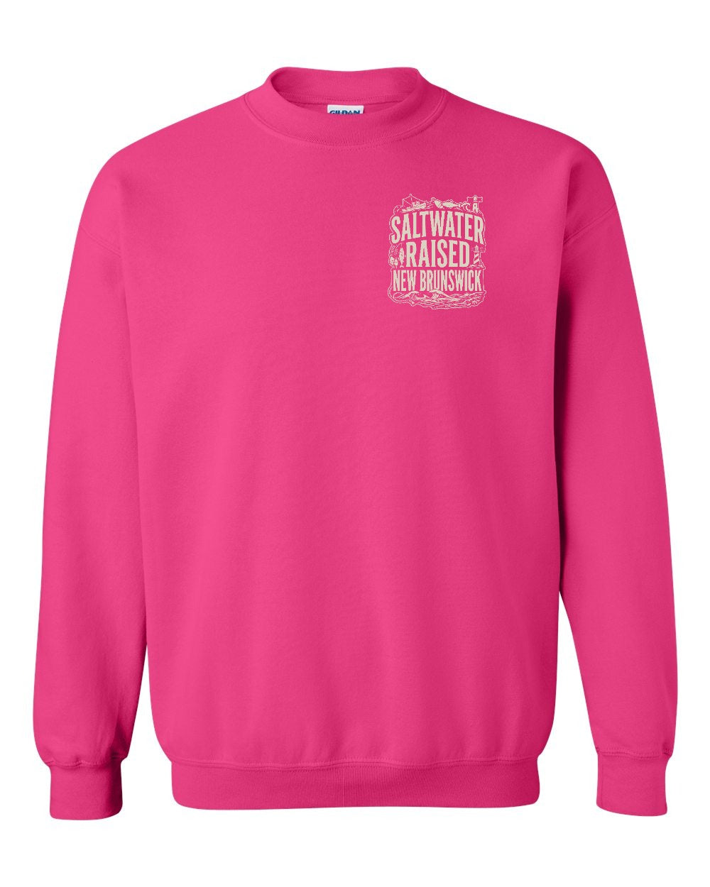 NB Saltwater Raised Folk Left Chest Crewneck Sweatshirt - Unisex