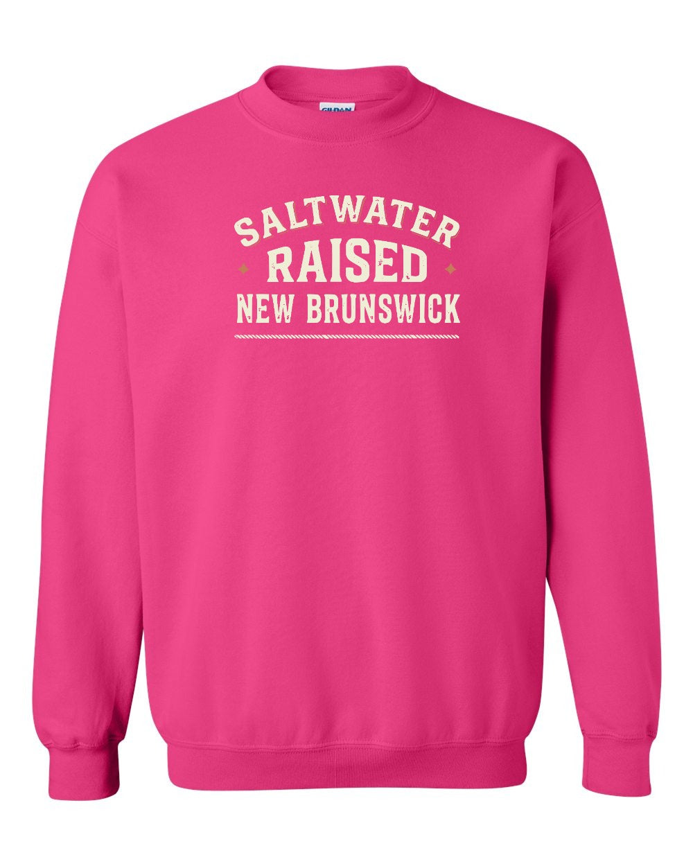NB Saltwater Raised Sign Crewneck Sweatshirt - Unisex
