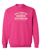 NFLD Saltwater Raised Sign Crewneck Sweatshirt - Unisex