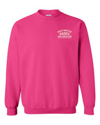 PEI Saltwater Raised Sign Left Chest and Back Crewneck Sweatshirt - Unisex