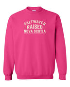 Saltwater Raised NS Sign Crewneck Sweatshirt - Unisex