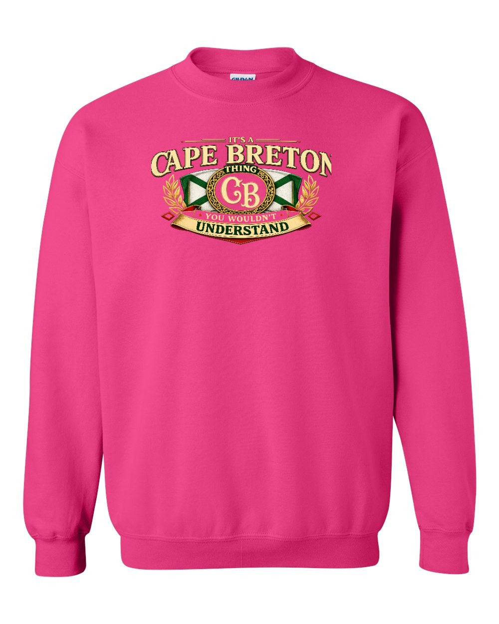 Cb Understand Crewneck Sweatshirt in Heliconia Pink