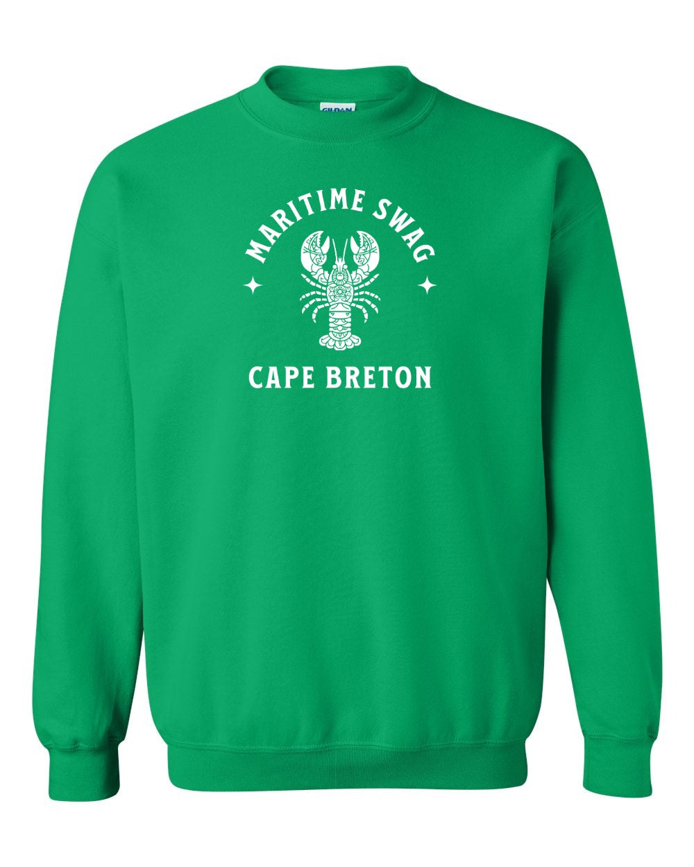 Maritime Swag CB Mandala white Lobster Crewneck Sweatshirt - Unisex
