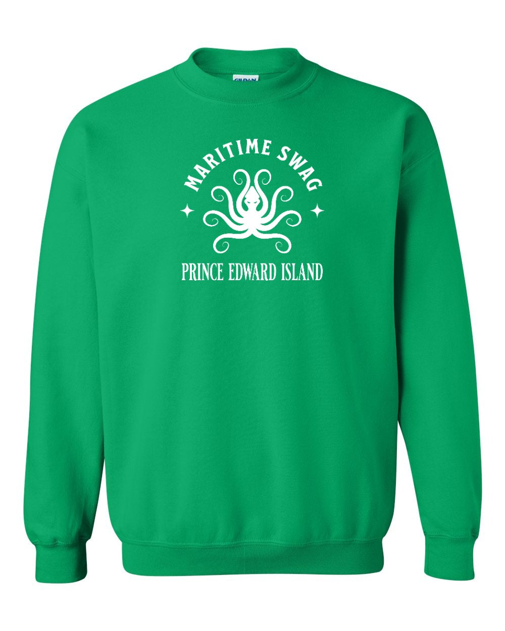 Maritime swag PEI octopus full Crewneck Sweatshirt