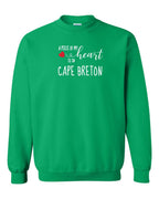A Piece Of My Heart CB Red Heart Crewneck Sweatshirt - Unisex