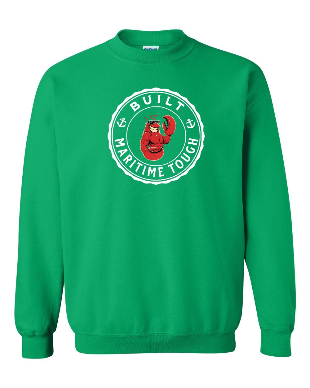 Built Maritime Tough Lobster Crewneck Sweatshirt - Unisex