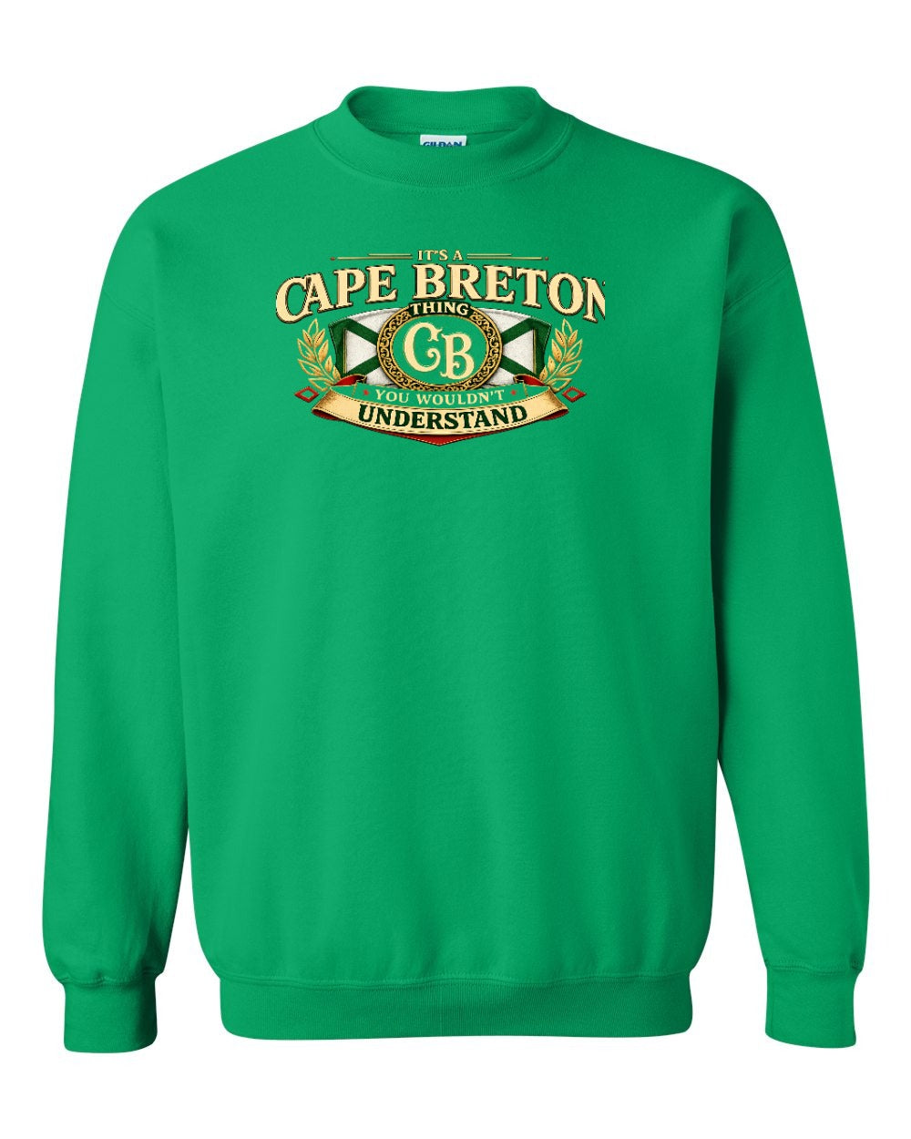 Cb Understand Crewneck Sweatshirt in Irish Green