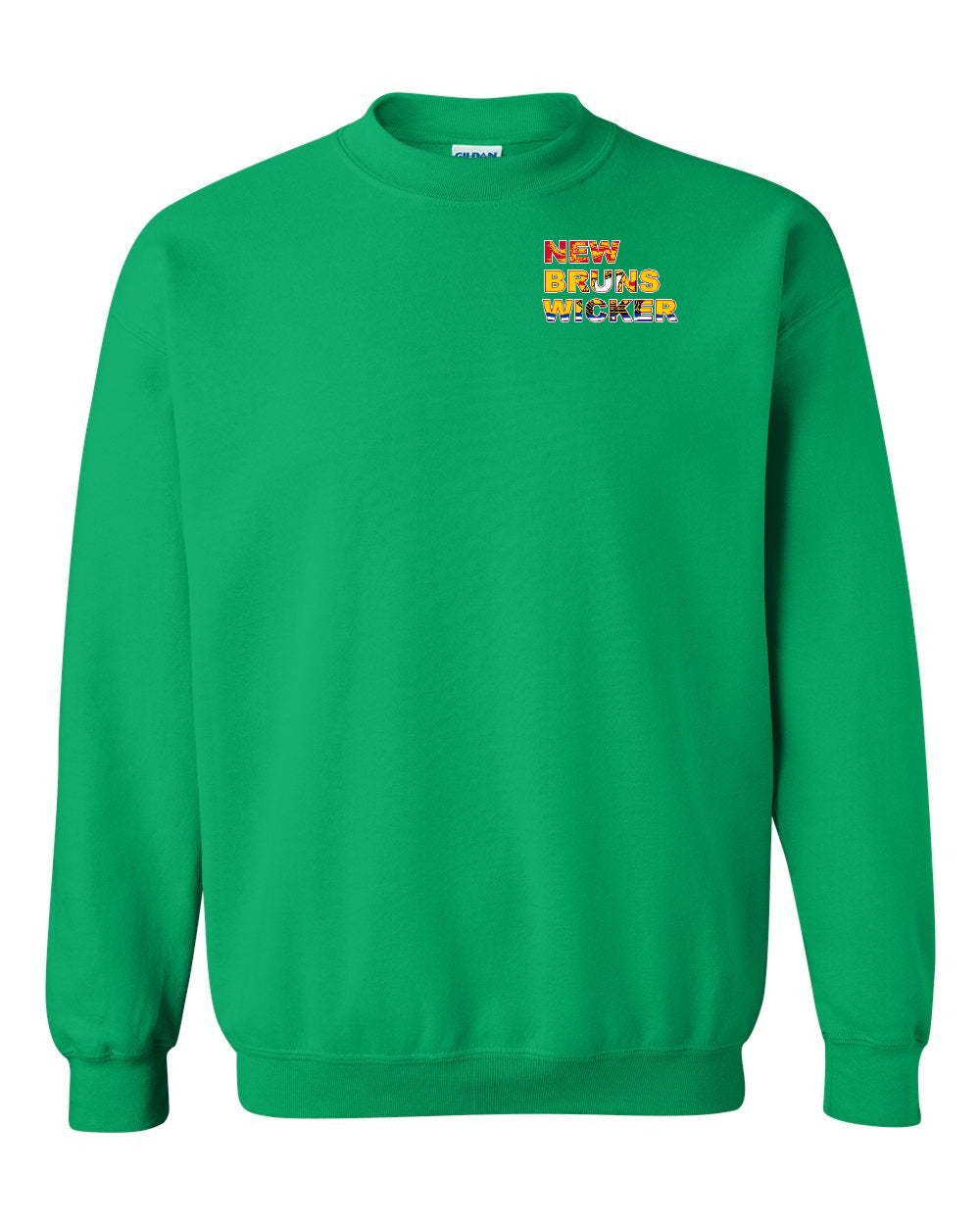 New Bruns Wicker Left Chest Crewneck Sweatshirt - Unisex