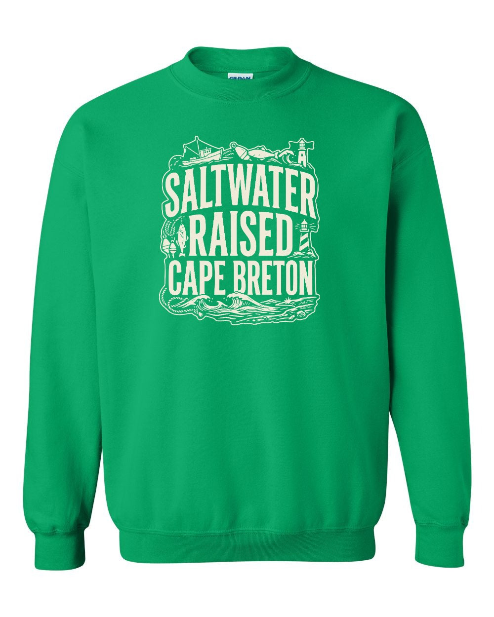 CB Saltwater Raised Folk Crewneck Sweatshirt - Unisex