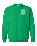 Saltwater Raised NS Folk Left Chest Crewneck Sweatshirt - Unisex