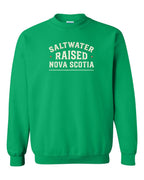 Saltwater Raised NS Sign Crewneck Sweatshirt - Unisex