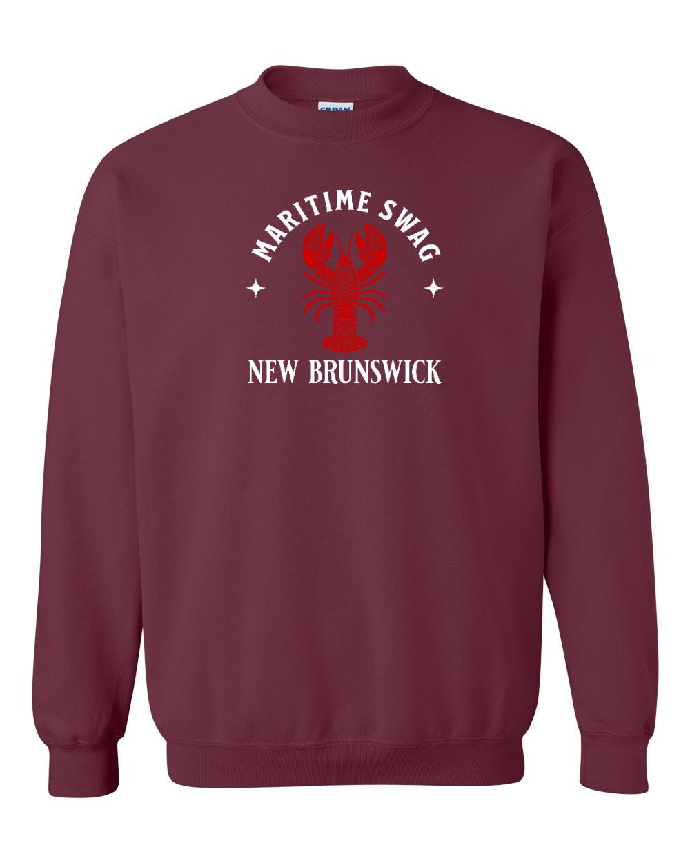 Maritime swag NB mandala red lobster Crewneck Sweatshirt - Unisex
