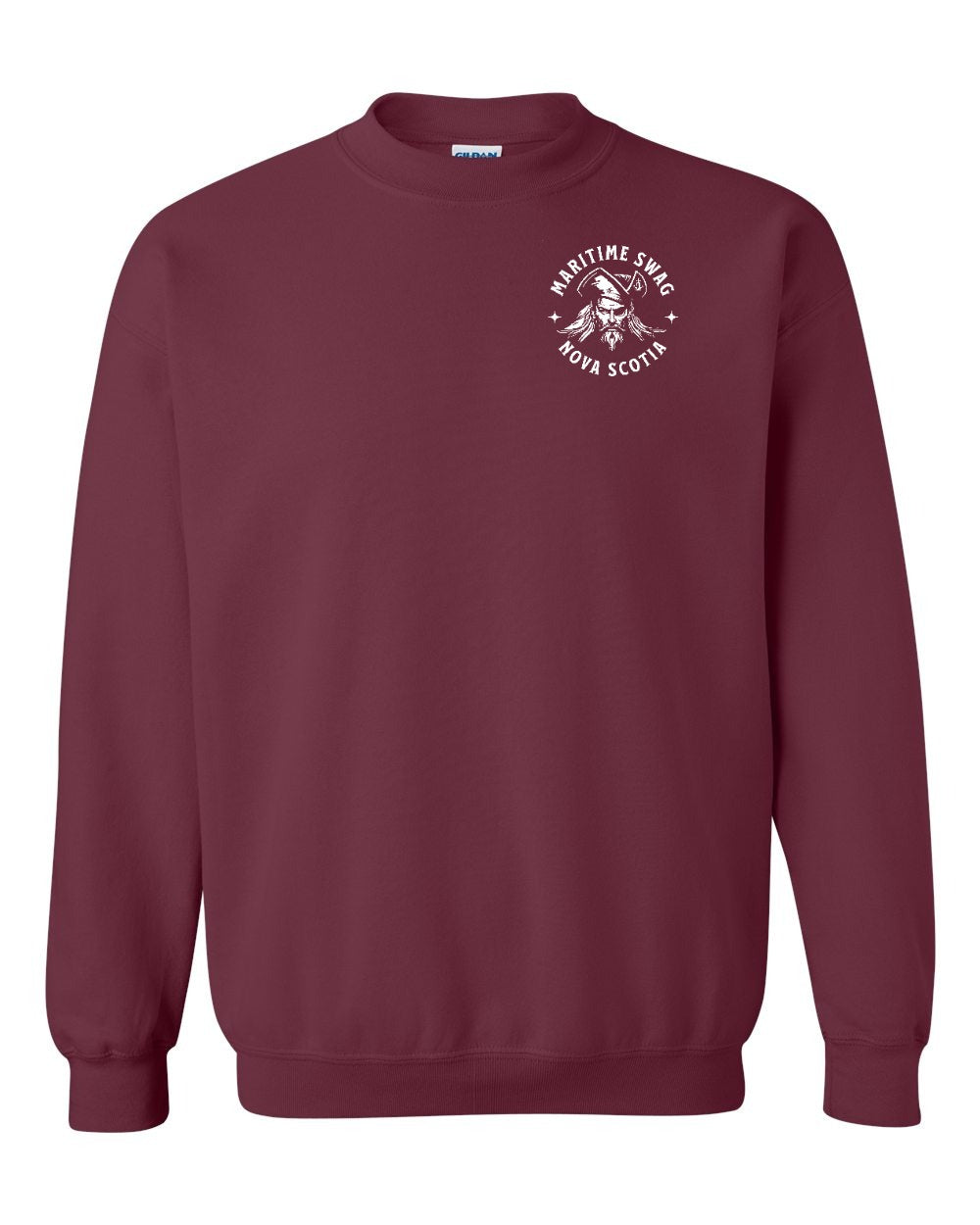 Maritime Swag NS Pirate Left Chest Crewneck Sweatshirt - Unisex
