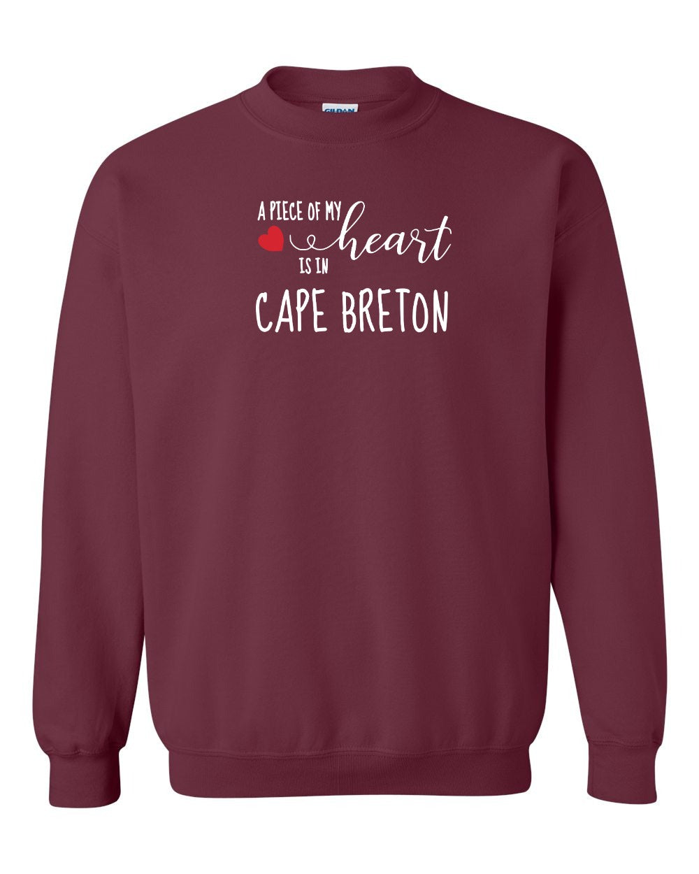 A Piece Of My Heart CB Red Heart Crewneck Sweatshirt - Unisex
