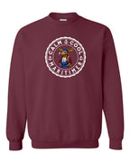 Calm Cool Maritimer Moose Crewneck Sweatshirt - Unisex