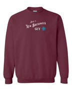 Just a NB Guy Blue Crewneck Sweatshirt - Unisex