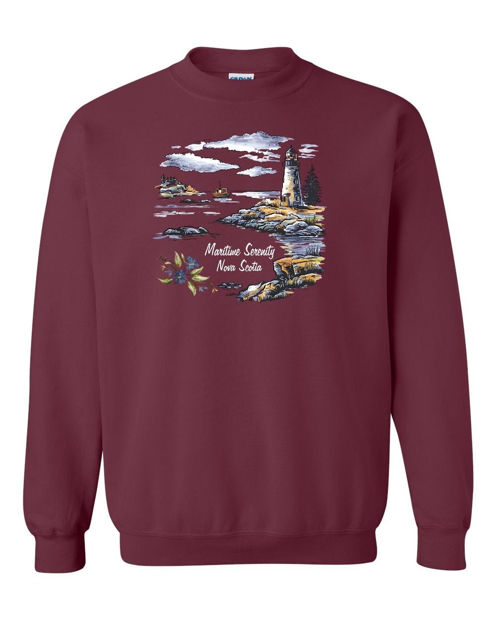 Maritime Serenity NS Crewneck Sweatshirt - Unisex