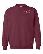 NB Guy Yellow Compass Left Chest Crewneck Sweatshirt - Unisex