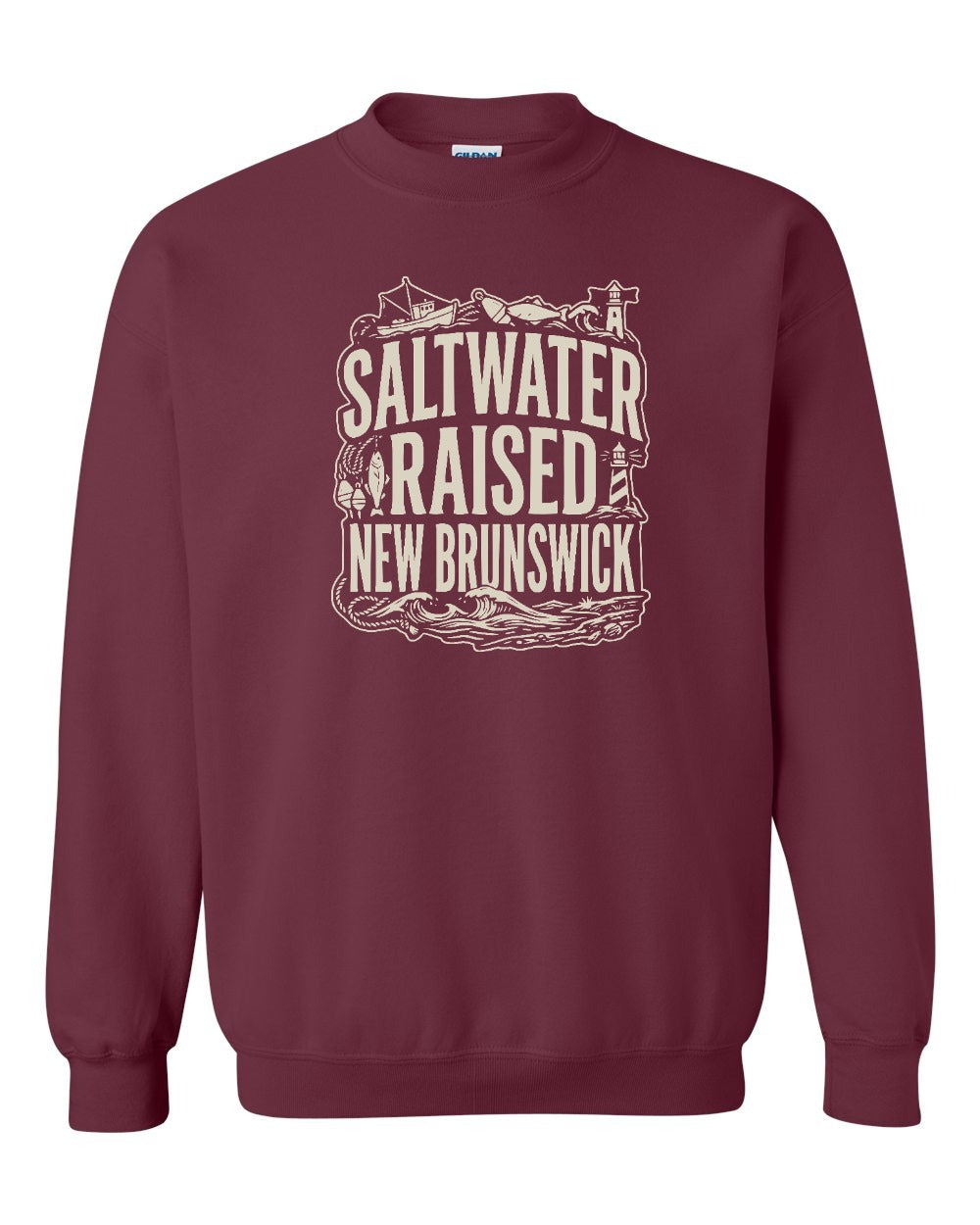 NB Saltwater Raised Folk Crewneck Sweatshirt - Unisex