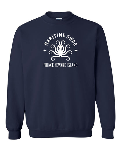 Maritime swag PEI octopus full Crewneck Sweatshirt