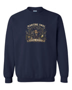 Maritime Swag Pirate Final Crewneck Sweatshirt in Navy