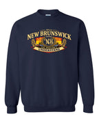 Nb Understand Full Front Crewneck Sweatshirt in Navy