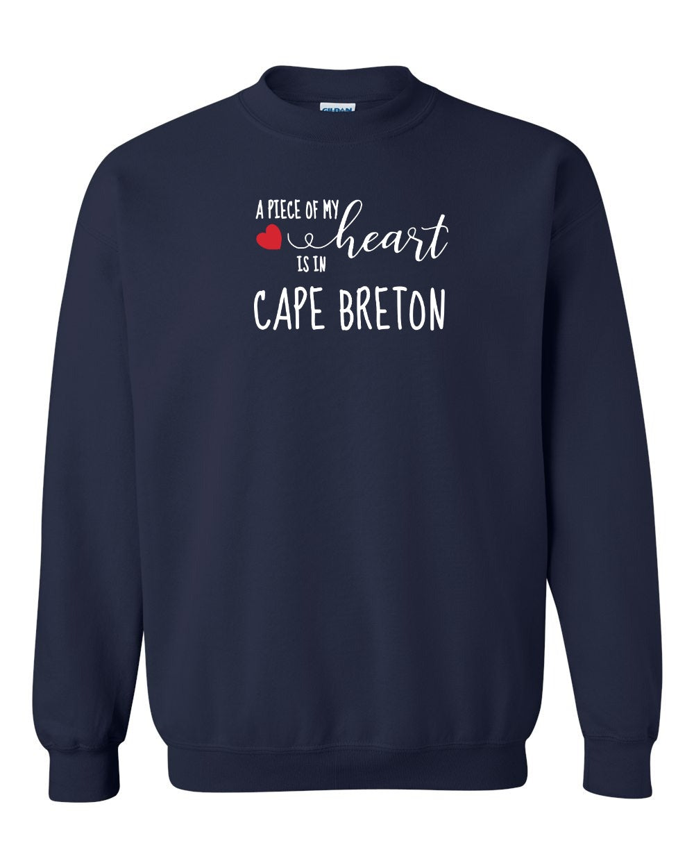 A Piece Of My Heart CB Red Heart Crewneck Sweatshirt - Unisex