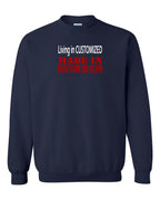 Living in Customized Made in PEI Crewneck Sweatshirt - Unisex