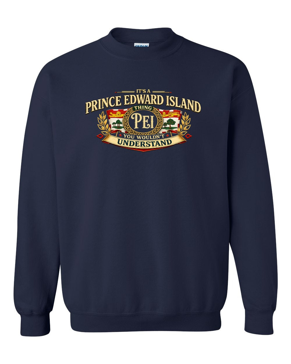 Pei Understand Crewneck Sweatshirt in Navy