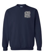 Saltwater Raised NS Folk Left Chest Crewneck Sweatshirt - Unisex