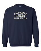 Saltwater Raised NS Sign Crewneck Sweatshirt - Unisex