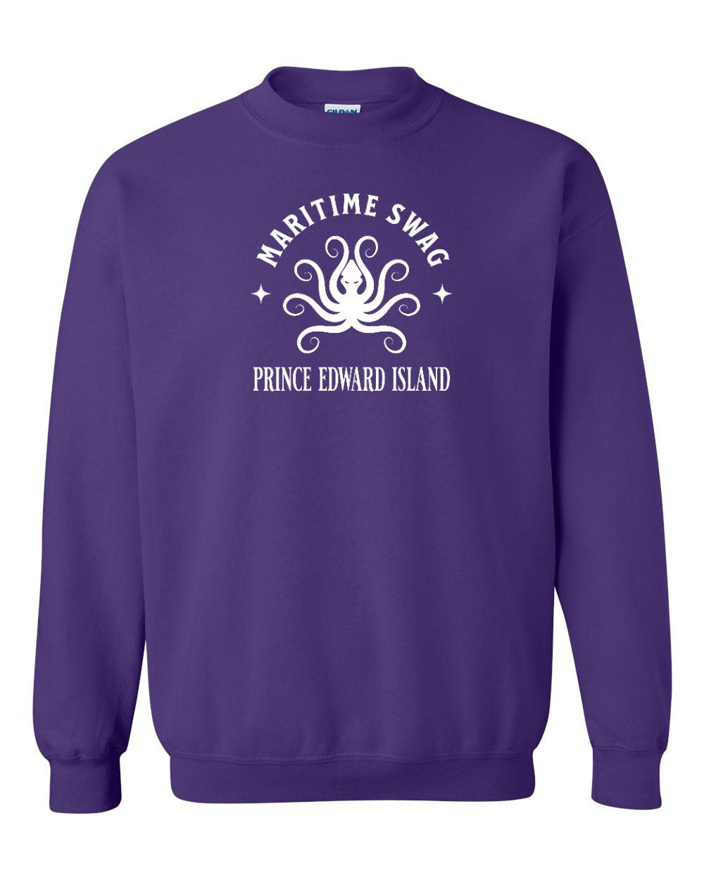 Maritime swag PEI octopus full Crewneck Sweatshirt