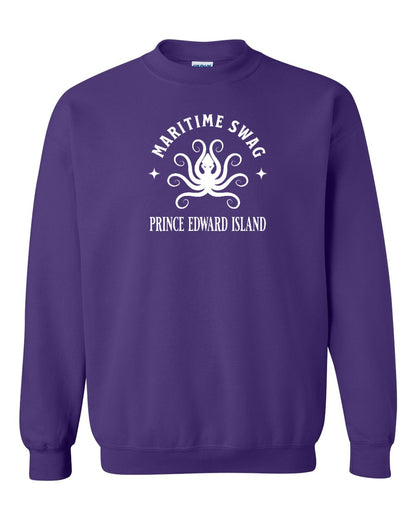 Maritime swag PEI octopus full Crewneck Sweatshirt