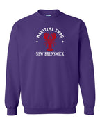 Maritime swag NB mandala red lobster Crewneck Sweatshirt - Unisex