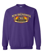 Nb Understand Full Front Crewneck Sweatshirt in Purple