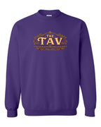 The Tav Garment Crewneck Sweatshirt in Purple