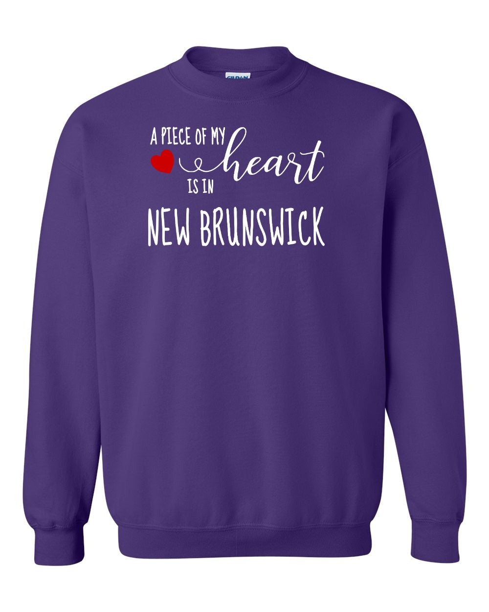 A piece of my Heart NB (red heart) Crewneck Sweatshirt - Unisex