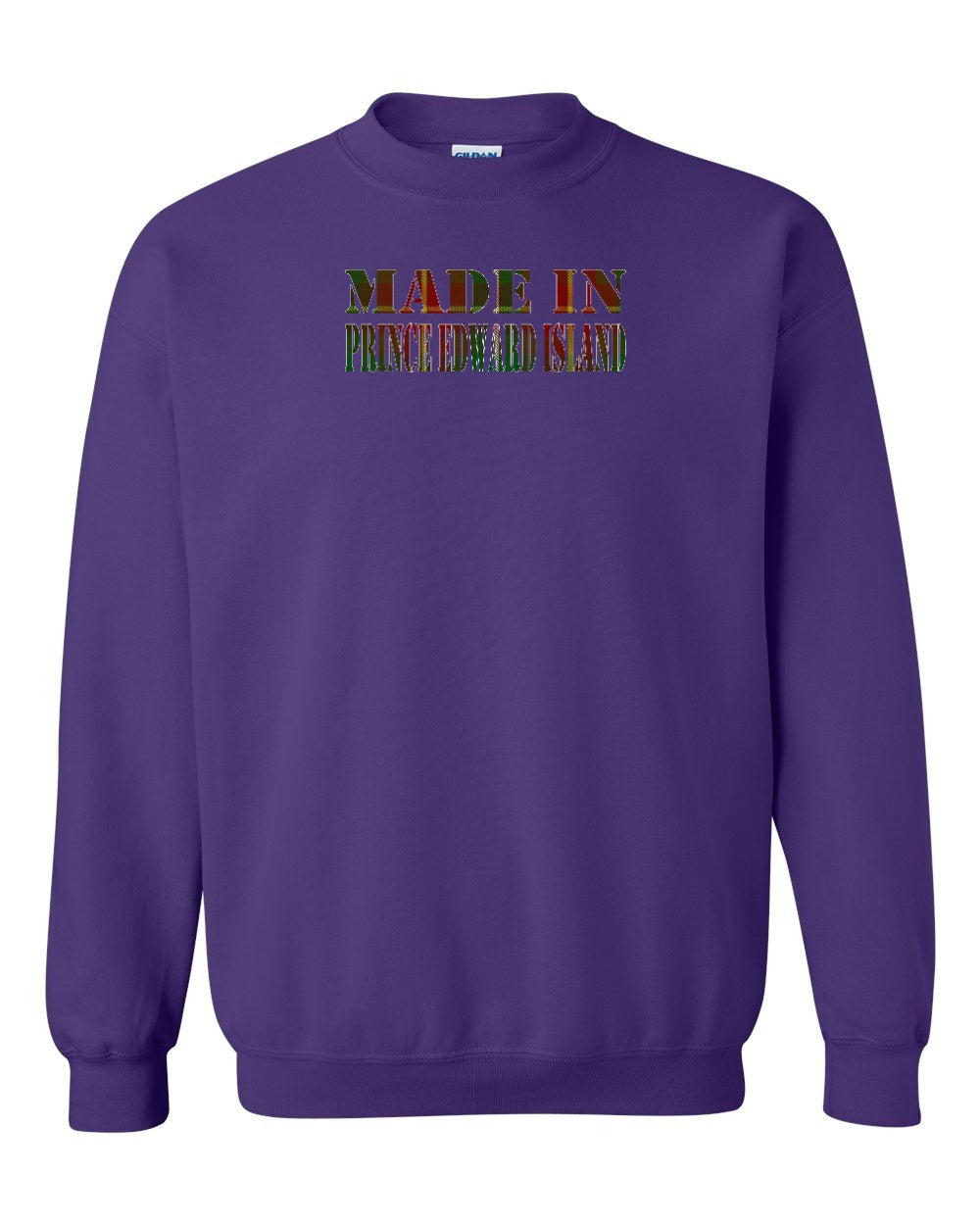 Made in PEI Tartan Crewneck Sweatshirt - Unisex