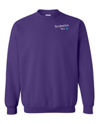 PEI Guy Blue Compass Left Chest Crewneck Sweatshirt - Unisex