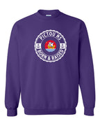 Pictou Born Raised Crewneck Sweatshirt in Purple