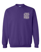 NFLD Saltwater Raised Folk Left Chest Crewneck Sweatshirt - Unisex