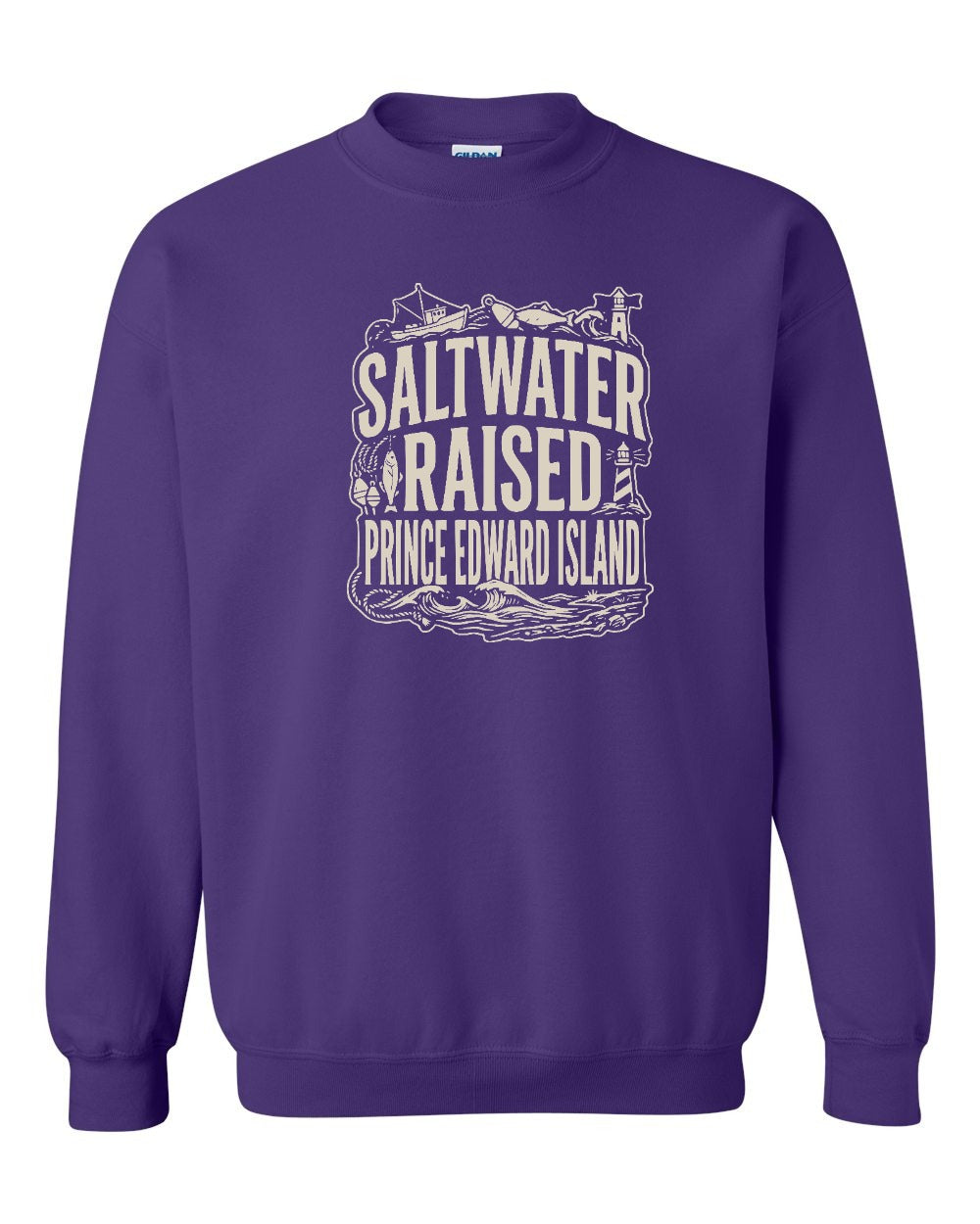 PEI Saltwater Raised Folk Crewneck Sweatshirt - Unisex