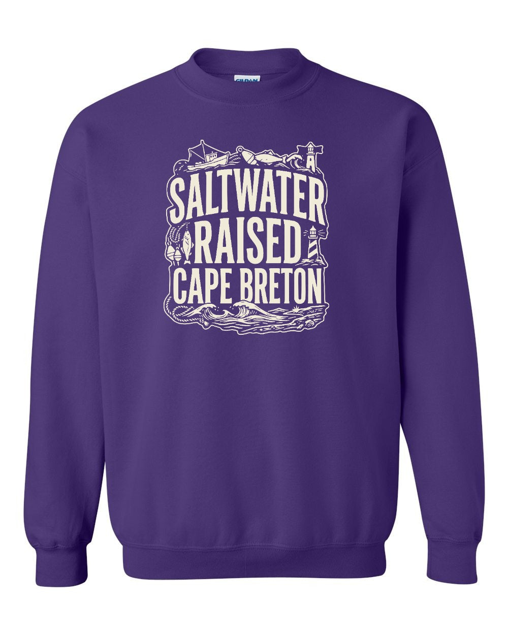 CB Saltwater Raised Folk Crewneck Sweatshirt - Unisex