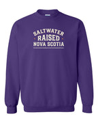 Saltwater Raised NS Sign Crewneck Sweatshirt - Unisex