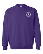 Born and Raised NS Heart Flag Left Chest & Back Crewneck Sweatshirt - Unisex